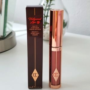 NIB Charlotte Tilbury Hollywood Lips Matte Contour Liquid Lipstick Rising Star